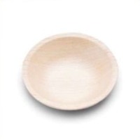 palm leaf round bowl(13cms)