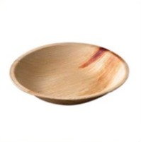 palm leaf round bowl(16cms)