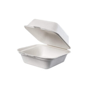 6" x 6" Hamburger Clamshell