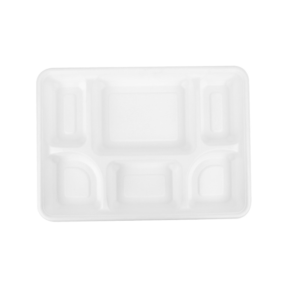 6 Compartment Deep Meal Tray