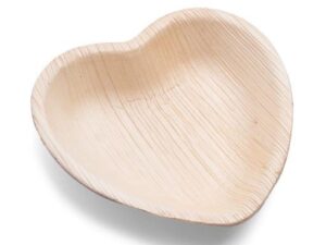 palm heart plate