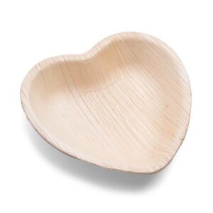 palm heart plate