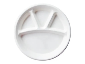 12" 4 comp Round Plate